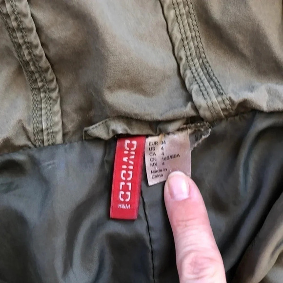 Army Green Coat - Picture 4 of 10